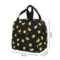 New Large Capicity Roblox Lunch Bag Anime Figure Thermal Children Lunch Box Bag Portable Cartoon Meal Bag Student Worker. 