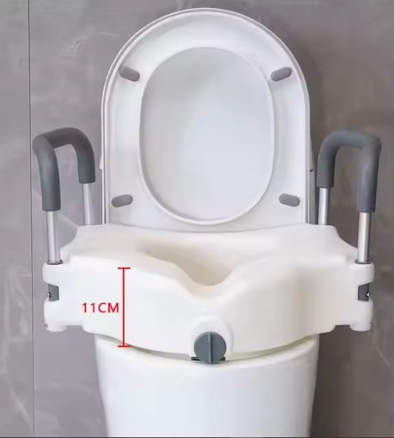 Commode Raiser 4 Inch For Oval Shaped | Comfortable, Lightweight ...
