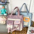 Wenefang transparent bag School Bags For Teenage Girls Kawaii Shoulder Bag Women Handbags and Purses Multipockets Transparent Itabag New Crossbody Bags. 