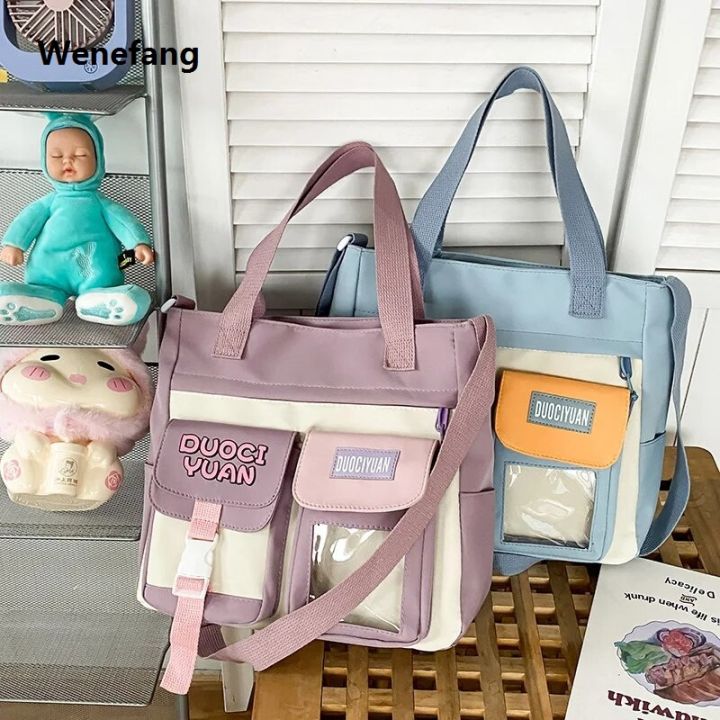 Wenefang%20transparent%20bag%20School%20Bags%20For%20Teenage%20Girls%20Kawaii%20Shoulder%20Bag%20Women%20Handbags%20and%20Purses%20Multipockets%20Transparent%20Itabag%20New%20Crossbody%20Bags%20-%20Image%203