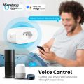 Wenefang Tuya Zigbee 3.0 Smart Brazil Plug 16A Brazil Socket Outlet with High Quality Energy Monitoring Timer Voice for Smart Life Alexa Google Home. 