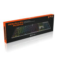MeeTion MT - MK80 Ultra-Thin RGB Backlit Mechanical Gaming Keyboard. 