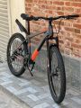Velocity Basic Level Uphill Mountain Bike | Sturdy Steel Frame Mountain Bike For Beginners | Double Disc Brake Mountain Bike. 