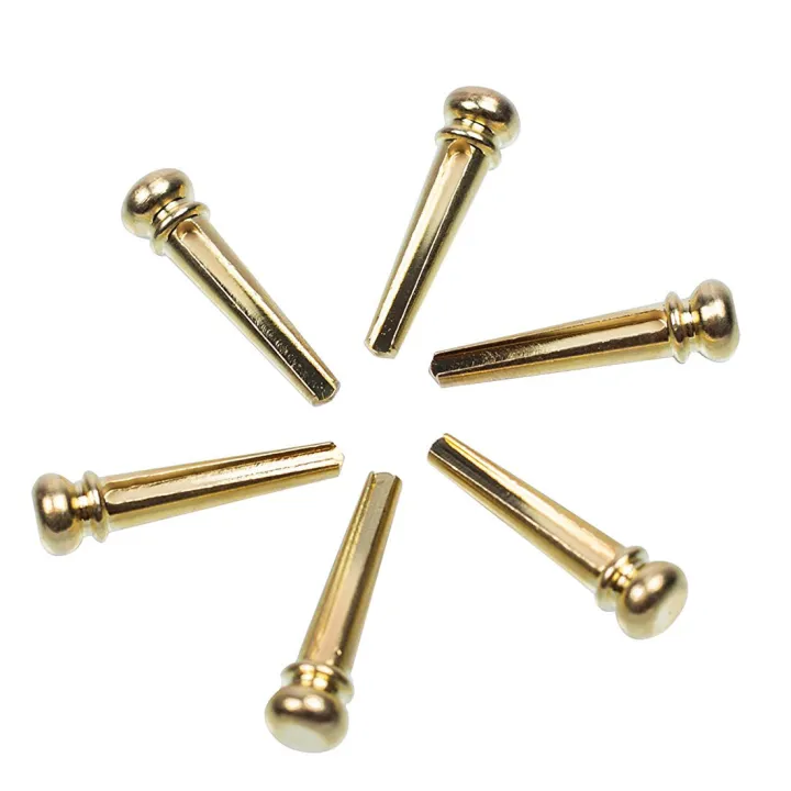 CGearuppt%20Guitar%20Bridge%20Pins%206pcs%20Copper%20Endpin%206%20String%20Pegs%20With%20Electric%20Acoustic%20Guitar%20Replacement%20Parts%20-%20Image%202