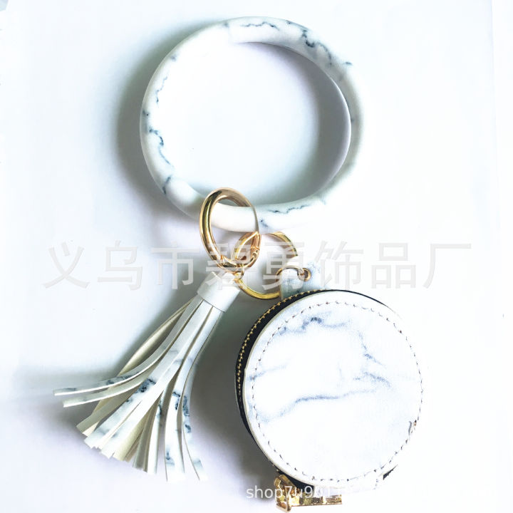 %E3%80%90Mega%20Sale%E3%80%91PU%20Bracelet%20Keychain%20Apple%20Bluetooth%20Headphone%20Leather%20Women's%20Mirror%20Cosmetic%20Bag%20Bracelet%20Key%20Chain%20New%20-%20Image%206