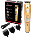 Wishora Premium GEEMY GM-6112 Hair Trimmer for Men Professional Beard Trimmer | Rechargeable Cordless Hair Clipper Machine | Electric Shaver with Stainless Steel Blade Grooming Kit. 