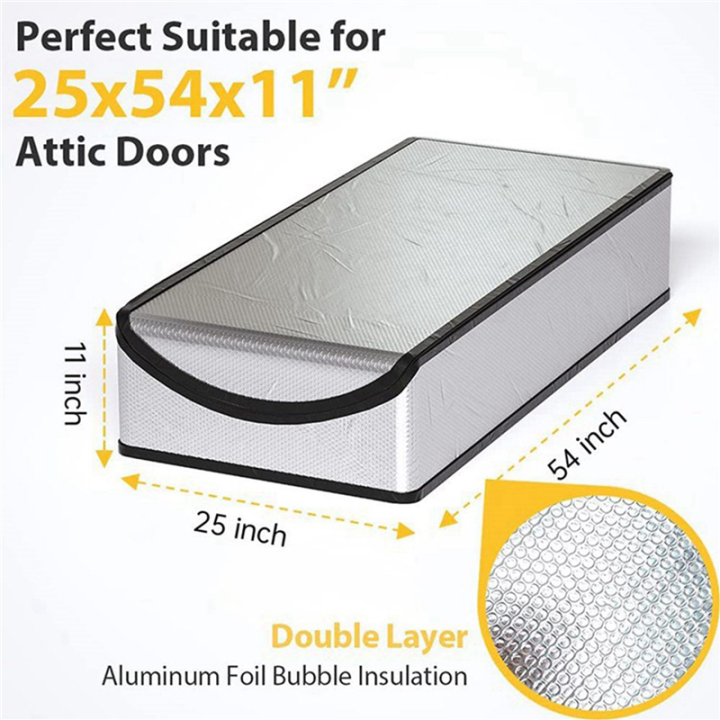 2X%20Attic%20Stairs%20Insulation%20Cover%20for%20Pull%20Down%20Stairs,%20Reflective%20Radiant%20Barrier%20Reflects%2095%25%20of%20Radiant%20Heat%20-%20Image%202