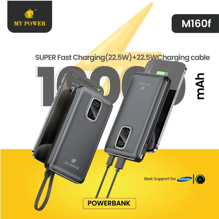 Mypower%2010000mah%20fast%20charging%20Powerbank%20%7C%2022.5W%20Fast%20Charging%20%7C%20ultra%20portable%20powerbank%20%7C%20Attached%20cable%20Type-c%20And%20Ios%7C%20pd%20charging%20%20%20%7C%20M160f%20-%20Image%207