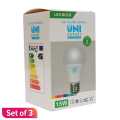 Uni Expert Led Bulb 15W E27 Set Of 3. 