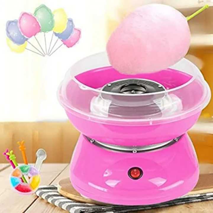 Electric Cotton Candy Machine Sugar Floss Maker Mini Countertop Cotton Candy Maker