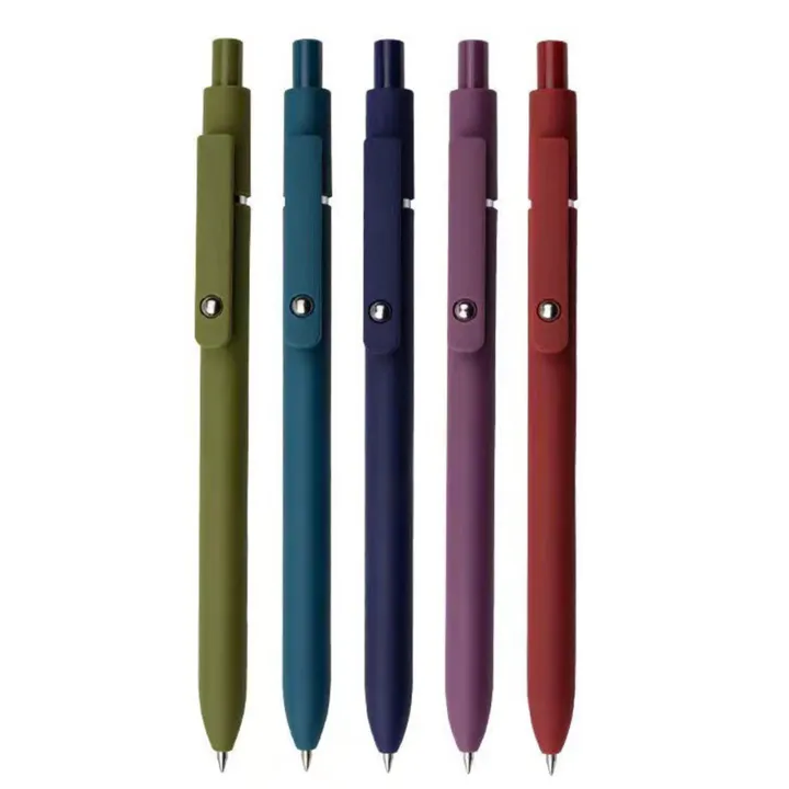 Professional%20Writing%20Pens%205pcs%20Quick%20Dry%20Gel%20Pen%20Set%200.5mm%20Fine%20Point%20Black%20Ink%20Pens%20for%20Smooth%20Writing%20Comfortable%20Grip%20for%20Notes%20-%20Image%202