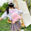 Women S Plush Cute Student Backpack Fashionable Large Capacity Shoulder Backpack Eshylala. 