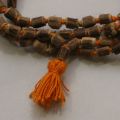 Tulashi Mala - Original 8mm Satwik Tulsi Jap Mala With Thread Knot - 108 Beads Tulshi mala. 