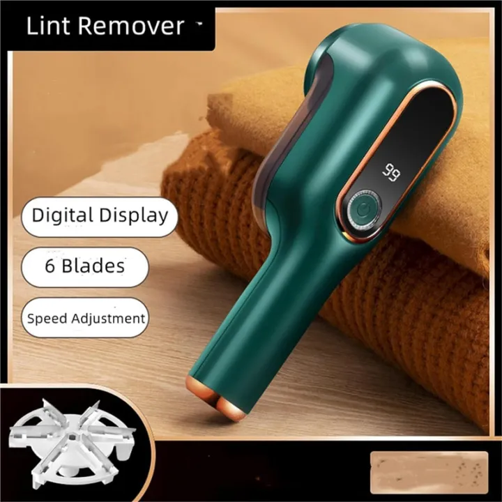 1%20PCS%20Electric%20Lint%20Remover%20Rechargeable%20Lint%20Remover%20Intelligent%20Digital%20Display%20Lints%20Shaver%20Digital%20Power%20Displa%20Green%20-%20Image%204