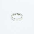 925 Sterling Silver/ Pure Silver Plain Ring For Unisex. 