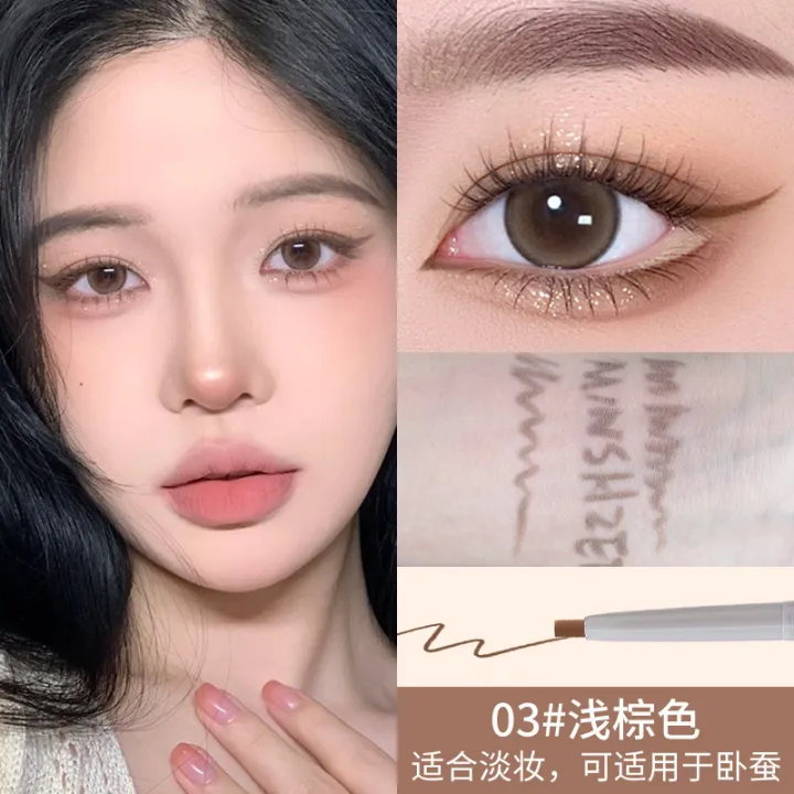 Ming%20Xizhi%20plays%20with%20color%20and%20sketches%20eyeliner%20gel%20pencil%20eyes%20are%20not%20easy%20to%20blend%20black%20brown%20eyelids%20beginner%20women's%20eyeliner%20-%20Image%207