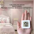 Portable LCD Digital Thermometer High Accuracy Baby Room Thermo-Hygrometer Mini Professional Hygrometer Household. 