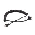 fasdaga 2X 8 Pin Replacement Speaker Mic Cable Microphone Cord for TK-868G TK-768G TK-862G TM-271A TM-471A TK-760 Radio. 