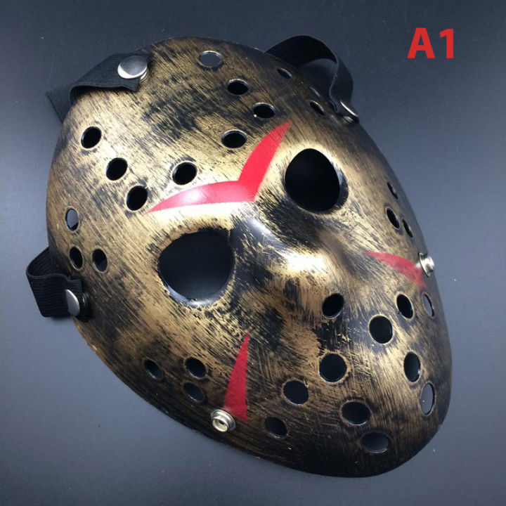 Jason Voorhees Friday the 13th Horror Movie Hockey Mask Scary Halloween Masks