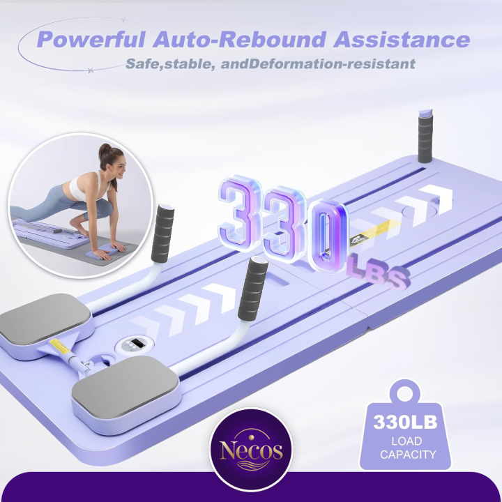 Necos%20Foldable%20Pilates%20Reformer%20Board%20with%20Ab%20Roller,%20Ab%20Exercise%20Machine,%20Multi-Functional%20Pilates%20Board%20for%20Home%20Workouts,%20Full%20Body%20Pilates%20Core%20Trainer,%20Abdominal%20Board%20For%20Men%20and%20Women%20Unisex%20-%20Image%206