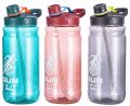Run Printed 2800Ml: Portable 2.8L Bpa Free Unbreakable Sport Water Bottle W/ Strawplastic Big Large Capacity Gym Sports Water Bottle Outdoor Picnic Bicycle. 