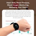 Homel D18 Smartwatch Heart Rate Sleep Monitoring Smart Watch Life Waterproof Sports Wristband for Kids Women Men. 