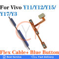 Volume Button Power Switch On Off Button Flex Cable For Vivo Y3 Y11 Y12 Y15 Y17 Cable Replacement Parts. 