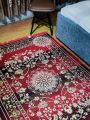 Premium Super Soft Carpet Dari/Rug ( 7 feet by 4.75 feet ) [ Design/Pattern May Vary ]. 