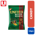 UNITED Butterscotch Hard Candy (140gm). 
