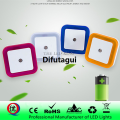 Difutagui Light Kids Baby Square Plug European and American Auto Control Affordable Light Sensor Mini Light Novelty Moon Romantic Color Light. 