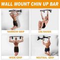 Wall Mounted Pull Up / Chin Up Bar | Hard Steel Material Padded Grip Handle Wall Mounted Pull Up Bar. 