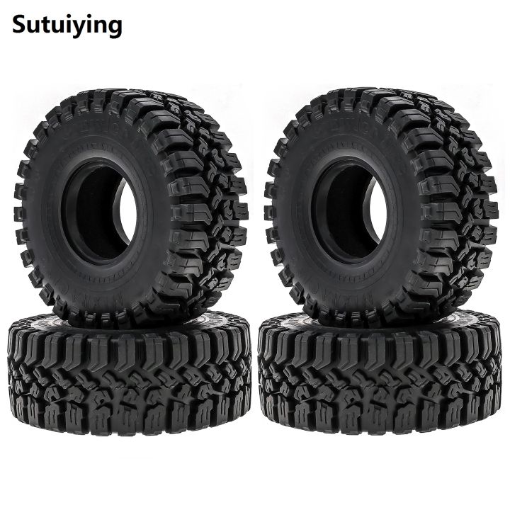 Sutuiying%201.9%20Crawler%20Tires%201/10%20RC%20Soft%20Rubber%20Mud%20Tyres%20118mm%20With%20Foam%20Insert%20Fashion%20For%20RC%20Crawler%20Car%20Traxxas%20TRX4%20Axial%20SCX10%20SCX10%20II%20RC4W%20-%20Image%207