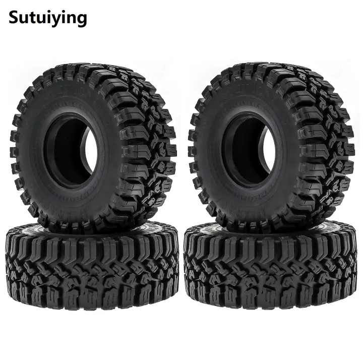 Sutuiying%201.9%20Crawler%20Tires%201/10%20RC%20Soft%20Rubber%20Mud%20Tyres%20118mm%20With%20Foam%20Insert%20Fashion%20For%20RC%20Crawler%20Car%20Traxxas%20TRX4%20Axial%20SCX10%20SCX10%20II%20RC4W%20-%20Image%207