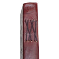 Leather Notebook With Embossed Dragon Design Dark Brown Color 7 Inch by 5 Inch. 