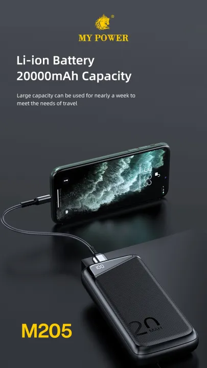 Mypower%20Fast%20charging%20Powerbank%20%7C%2020000mah%20Powerbank%20%7C%20Pd%20Fast%20Charging%20Power%20bank%20%7C%20Digital%20Display%20Powerbank%20%7C%20M205%20PD%20QC%203.0%20Power%20Bank%20-%20Image%203