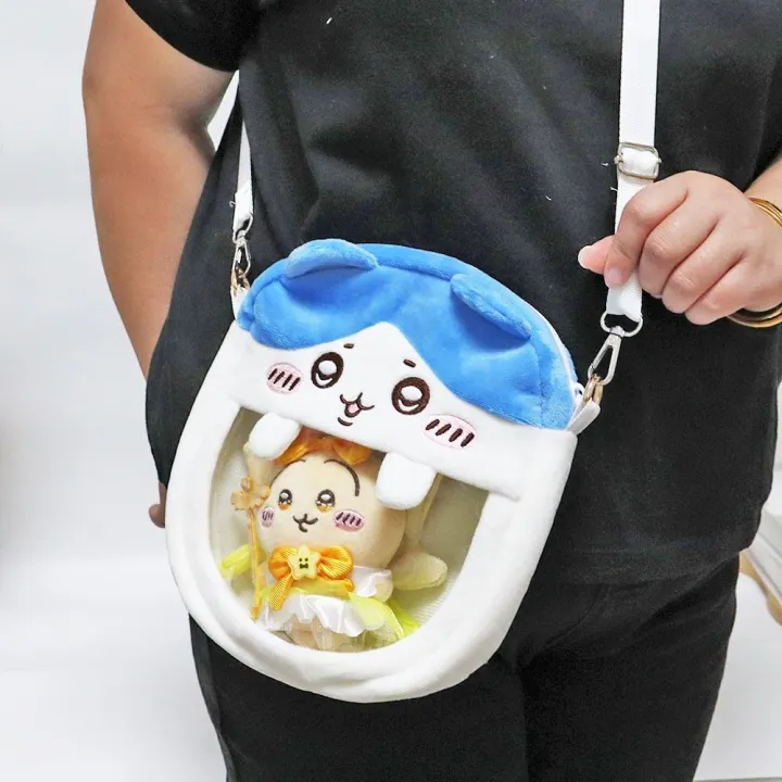 Cute%20Plush%20Shoulder%20Messenger%20Bag%20Usaki%20Hachiware%20Crossbody%20Bag%20Cartoon%20Transparent%20Chiikawa%20Bag%20Women%20-%20Image%205