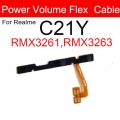 Power Volume Flex Cable For Oppo Realme C20 C21 C25 C25S C31 C35 C21Y C25Y Side Buttons Power Volume Keys On Off Switch Ribbon. 