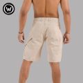 Wraon Cream Premium Cotton Carpenter Half Pant For Men - Fashion | Half Pants For Men | Men's Wear | Cotton Pants |. 