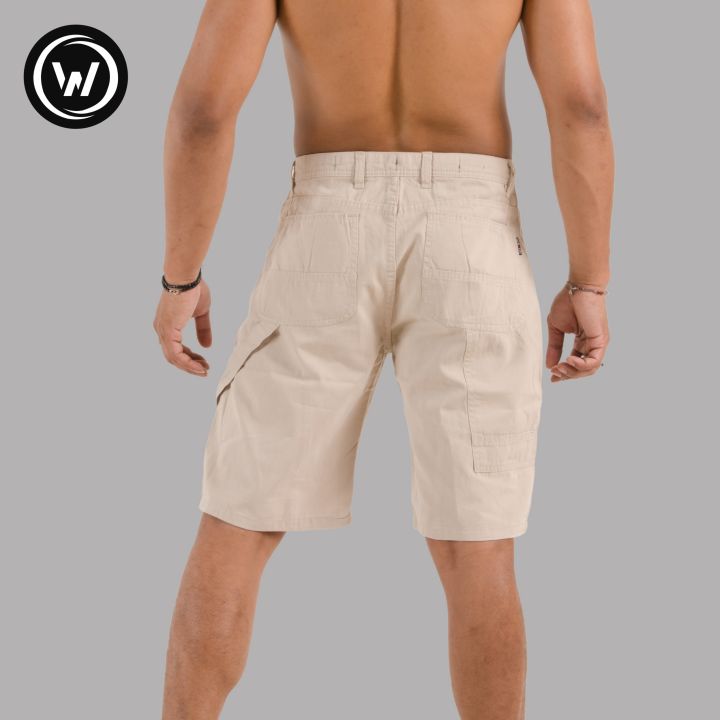 Wraon%20Cream%20Premium%20Cotton%20Carpenter%20Half%20Pant%20For%20Men%20-%20Fashion%20%7C%20Half%20Pants%20For%20Men%20%7C%20Men's%20Wear%20%7C%20Cotton%20Pants%20%7C%20-%20Image%205