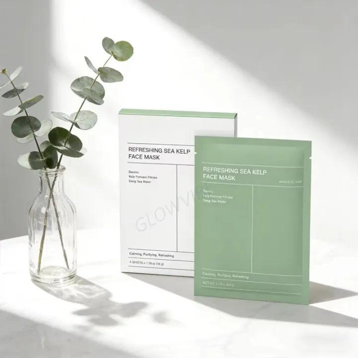 1%20piece%20Refreshing%20Sea%20Kelp%20Face%20Mask%20%E2%80%93%20Hydrating,%20Deep%20Cleansing%20&%20Skin%20Calming%20Sheet%20Mask%20-%20Image%203