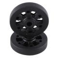 Luggage Wheel Replacement Wear Resistant PU Caster Suitcase 60X11mm Luggage Wheel 8mm Double Wheel. 