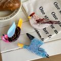 Personalized Cute Cartoon Animal Shark Clip Creative Woodpecker Hair Claw Headwear Swallow Bird Hair Claw Travel. 