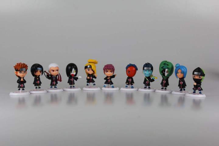 Naruto%2011%20Pieces%20Akatsuki%20Set%20Action%20Figures%20-%20Image%202