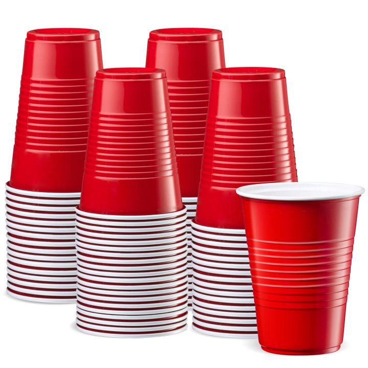 Exclusive Plastic Beverage Party Cup 16 OZ (480ml)