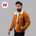 Nyptra Brown Solid Premium Cotrise Fur Jacket For Men - Fashion | Fur Jackets | Jackets For Men | Men's Wear |. 