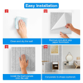 12 Pack Sound Proof Foam Panels 12x12x0.4 Inch, Self Adhesive Acoustic Wall Panels,for Acoustic Treatment Silver Gray. 