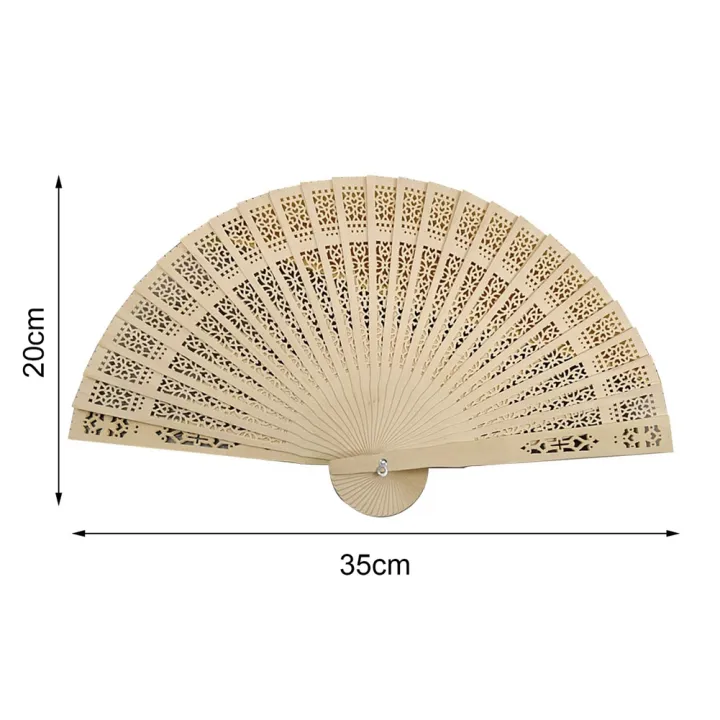 12Pcs%20Wood%20Folding%20Fans%20Bulk%20Hand%20Fan%20Foldable%20for%20Women,Gifts%20Wedding%20&Birthday%20-%20Image%202