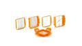 5 in 1 Vegetable Cutter Chopper Dicer Slicer For Kitchen Multicolor. 