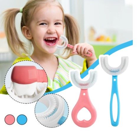 Blue%20and%20Pink%20Silicone%20Baby%20Tooth%20Brush%20Ushaped%20silicon%20Baby%20brush%20-%20Image%202