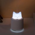 Pinches Artcore Cute Cat Humidifier With Lamp. 